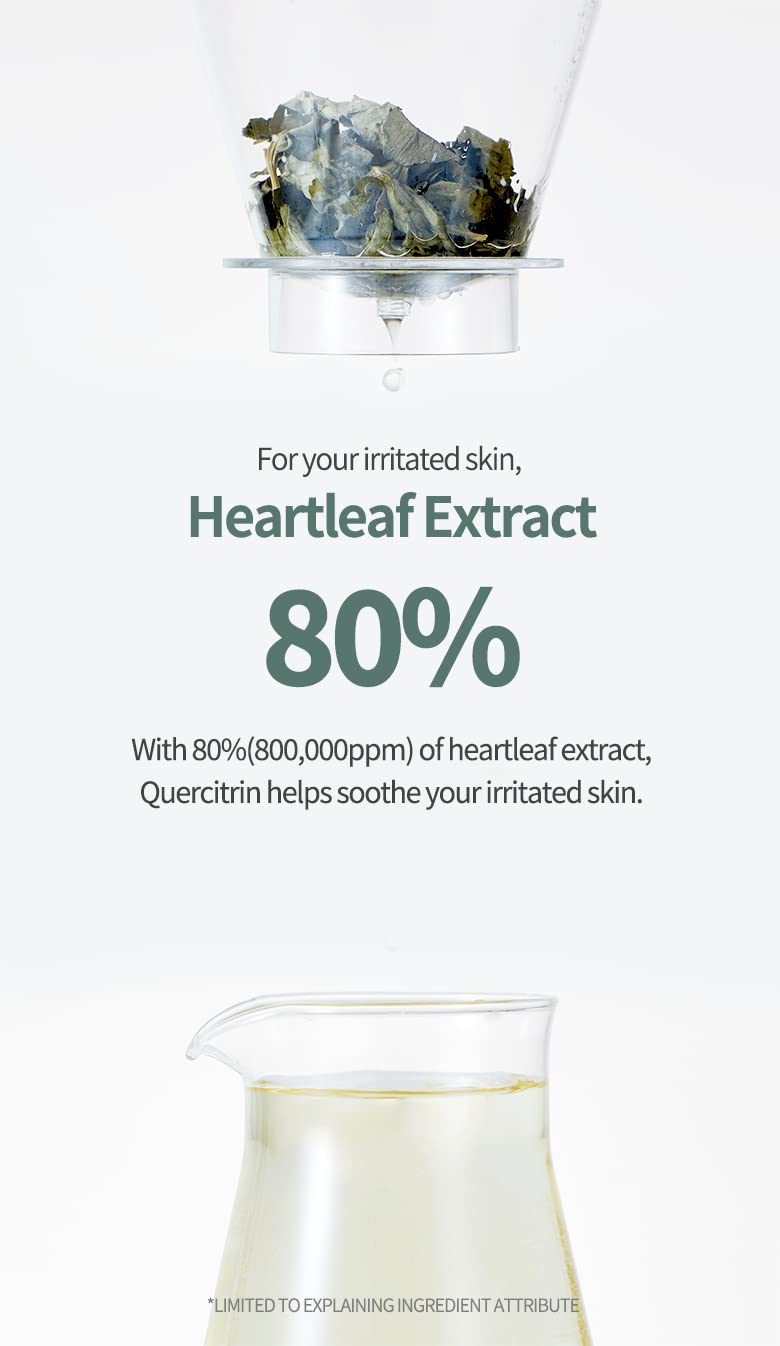 Anua Heartleaf 80 Soothing Ampoule – Hydrating Vegan Serum 30ml