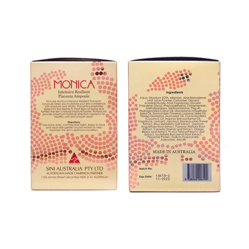 MONICA Intensive Resilient Placenta Ampoule – 30ml