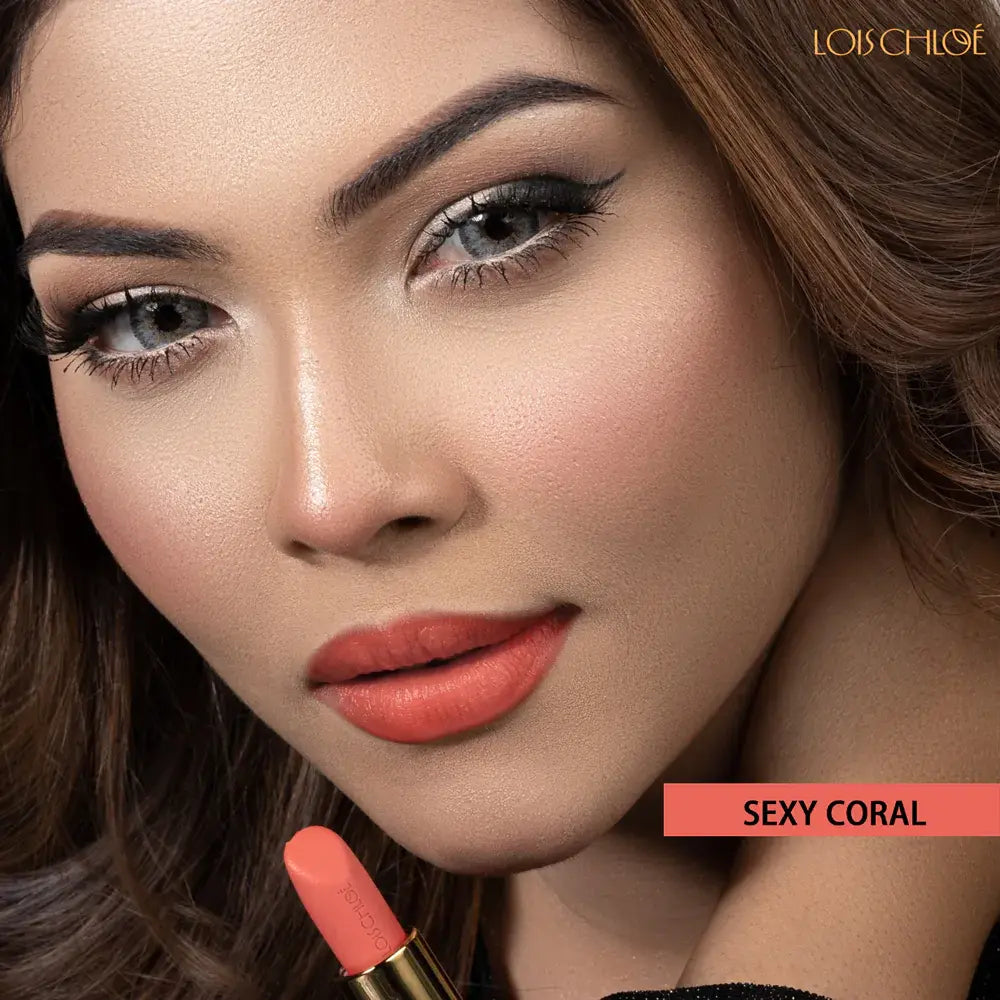 Sexy Coral Bullet - Semi-Matte Lipstick