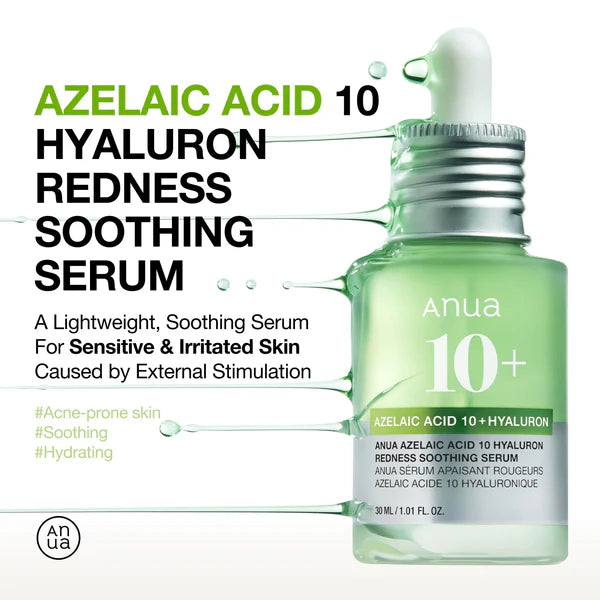 Anua 10+ Azelaic Acid Hyaluron Soothing Serum